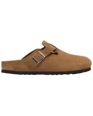 Birkenstock Boston Schmale Weite - Braun