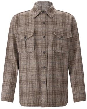 Caruso Casual Shirts - Marrone