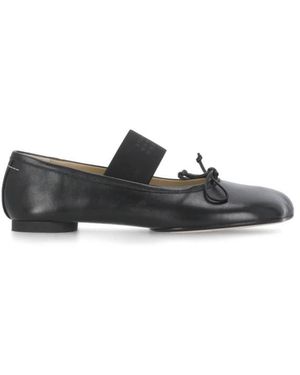 MM6 by Maison Margiela Ballerina Shoes - Black