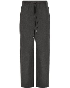 Lanvin Wide Trousers - Gris