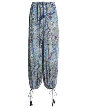 Etro Wide Pants - Blue