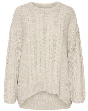 Vero Moda Round-Neck Knitwear - Bianco