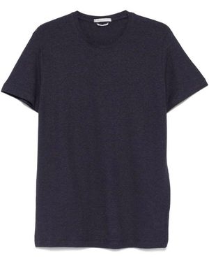 Daniele Alessandrini Blaues Crew Neck T-Shirt Und Polo