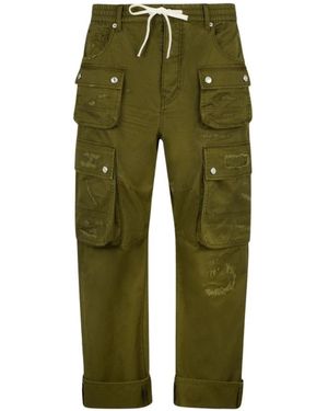 DSquared² Wide Trousers - Green