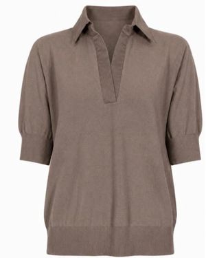 D.exterior T-Shirts En Polo's - Bruin