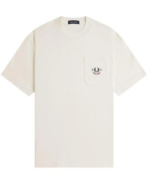 Fred Perry T-Shirts - Bianco
