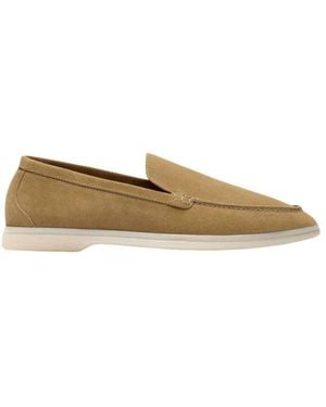 SCAROSSO Leichte ludovico loafers,salbeigrüne wildleder-loafers,leichte wildleder loafers,loafers - Natur