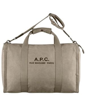 A.P.C. Recuperation Gym Bag - Grau