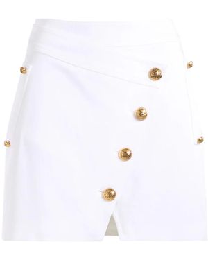 Elisabetta Franchi Minirok - Wit