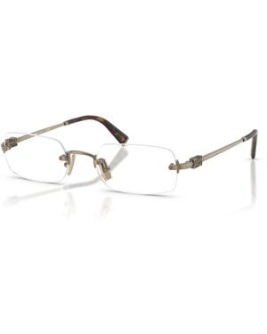 Miu Miu Glasses - Metallic