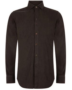 Moorer Casual Shirts - Black