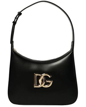 Dolce & Gabbana Handle Schoudertas - Zwart