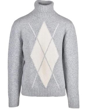 Eleventy Pullover Mit Rollkragen - Grau
