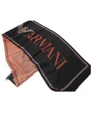 Emporio Armani Winter Scarves - Blue