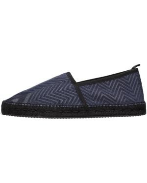 Missoni Espadrilles Aus Stoff - Blau