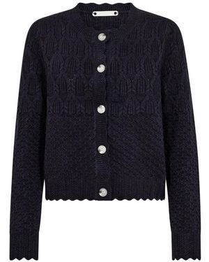 co'couture Strickjacken - Blau
