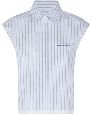 Isabelle Blanche Shirts - Azul