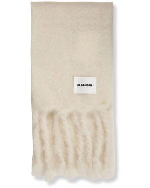 Jil Sander Winter Scarves - Naturel