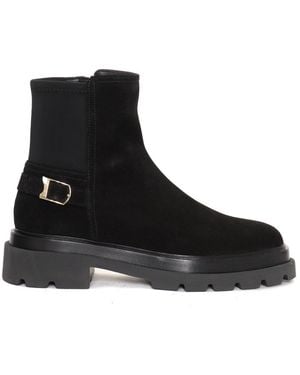 Santoni Ankle Boots - Schwarz