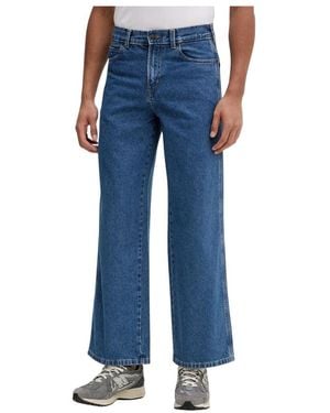 Dickies 958 Baggy Straight Werk Jeans - Blauw