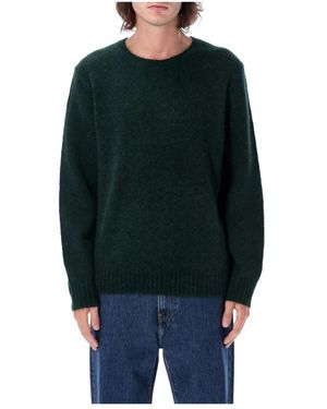 Polo Ralph Lauren Alpaca Crew Neck Jumper Sweater - Grün