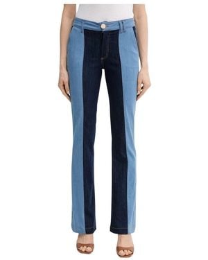 Fracomina Colour-Block Jeans - Blauw