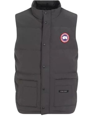 Canada Goose Jassen ,Grijs ,Katoen Freestyle Crew Vest