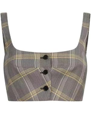 Marni Sleeveless Tops - Grey