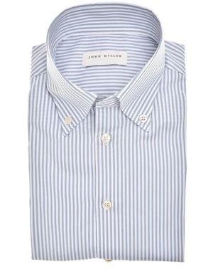 John Miller Casual Shirts - Blu
