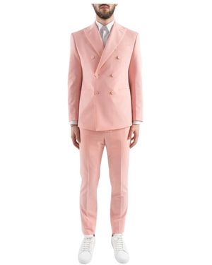 Cor Sine Labe Doli Double Breasted Suits - Pink