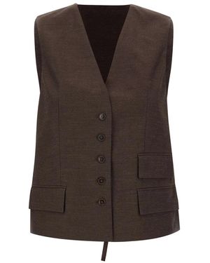 Birgitte Herskind Vests - Brown