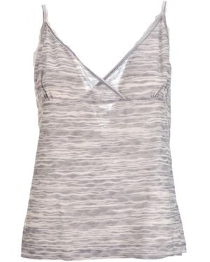 Missoni Sleeveless Tops - Grey