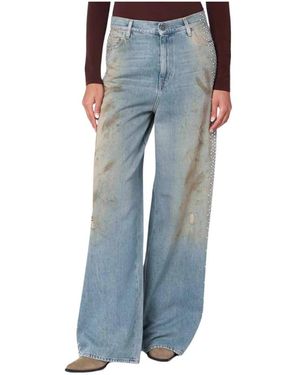 Golden Goose Wide Jeans - Blue