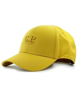 C.P. Company goggle Baseball Cap nugget L - Yellow