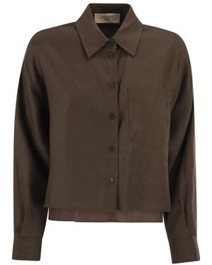Weekend by Maxmara Capo Leinenhemd - Braun