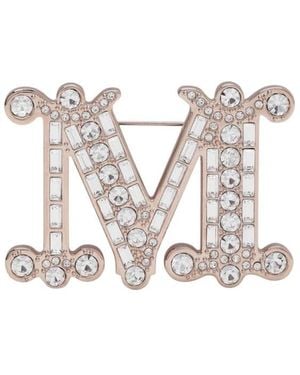 Max Mara Brooches - White
