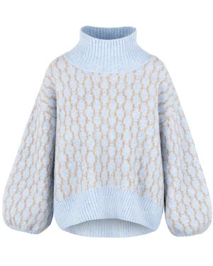 Hèst Fam New Pattern Sweater - Blau