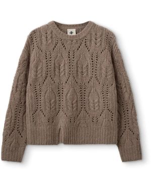 THE GARMENT Round-Neck Knitwear - Marron