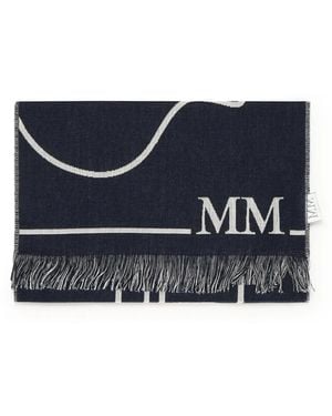 Max Mara Winter Scarves - Bleu