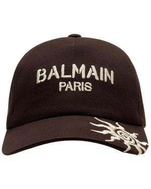 Balmain Caps - Marrone