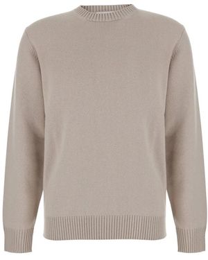 Kangra Round-Neck Knitwear - Gris