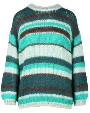P.A.R.O.S.H. Round-Neck Knitwear - Verde