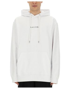Lanvin Hoodies - Blanc