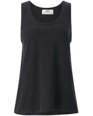 SMINFINITY Sleeveless Tops - Black