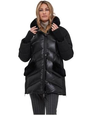 Diego M Winter Jackets - Zwart