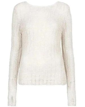 Dante 6 Round-Neck Knitwear - Bianco