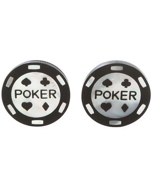 Paul Smith Poker Chip Manchetknopen - Zwart