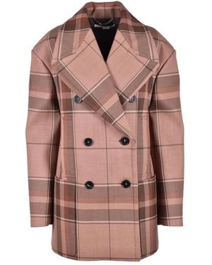 Stella McCartney Double-Breasted Coats - Marrón