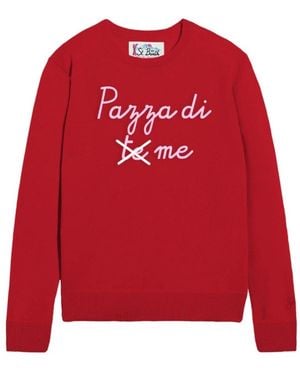 MC2 Saint Barth Round-Neck Knitwear - Red