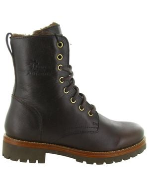 Panama Jack Frisia Schnürstiefel - Schwarz